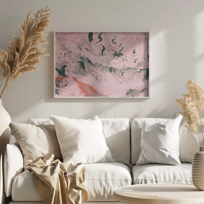 Pink Marble Flow