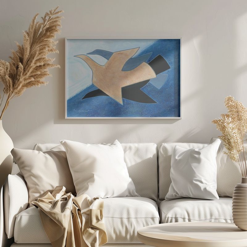 aAbstract Birds in Flight