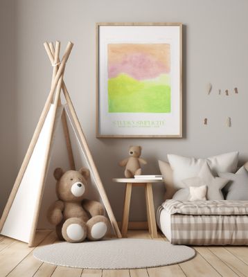 Soft Pastel Landscape
