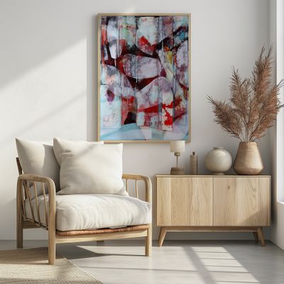 Vibrant Abstract Layers