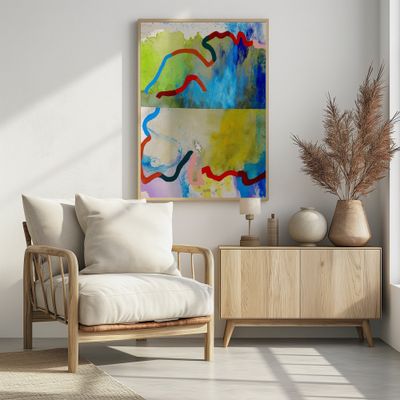 Vibrant Abstract Flows