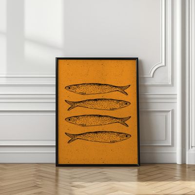 Four Rustic Sardines