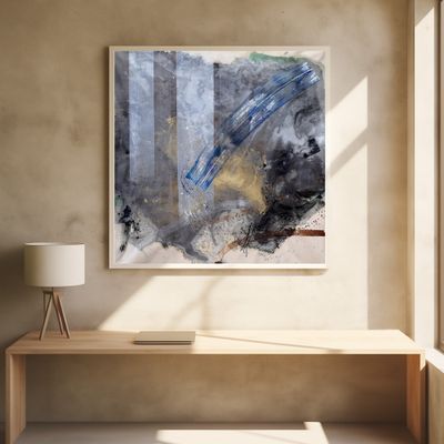 Dynamic Blue Gold Flow