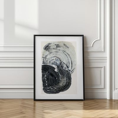 Dynamic Swirls Abstract
