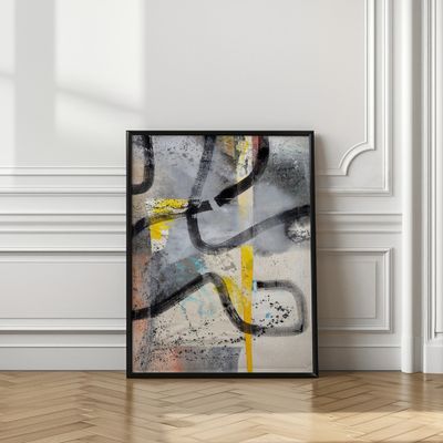 Bold Yellow Strokes