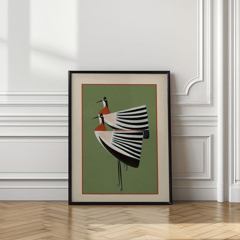 Elegant Stacked Birds