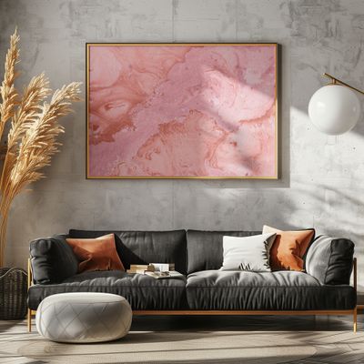 Soft Blush Marble