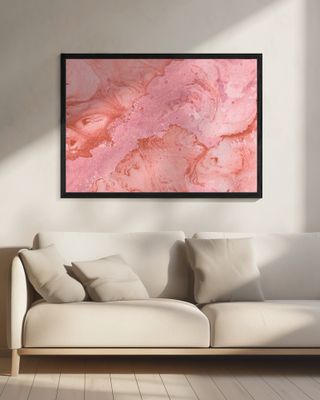 Soft Blush Marble