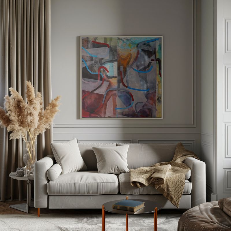 Vibrant Abstract Lines