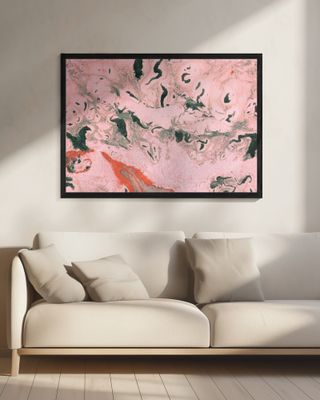 Pink Marble Flow