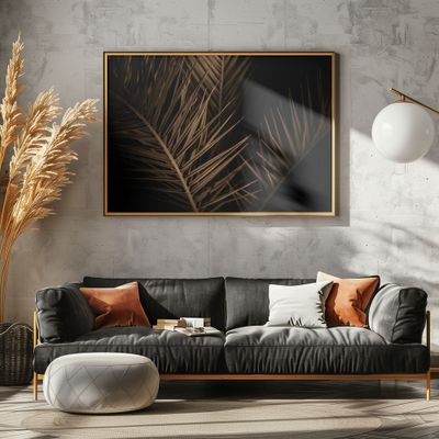 Golden Palm Fronds