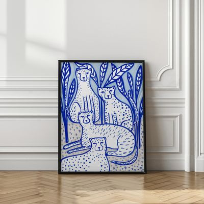 Blue Jungle Cheetahs