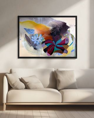 Vibrant Abstract Bloom