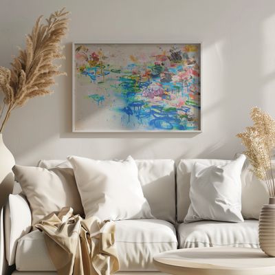 Vibrant Abstract Drips