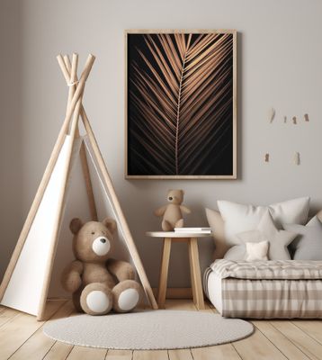 Golden Palm Frond