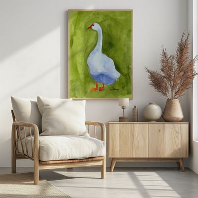 Elegant White Goose