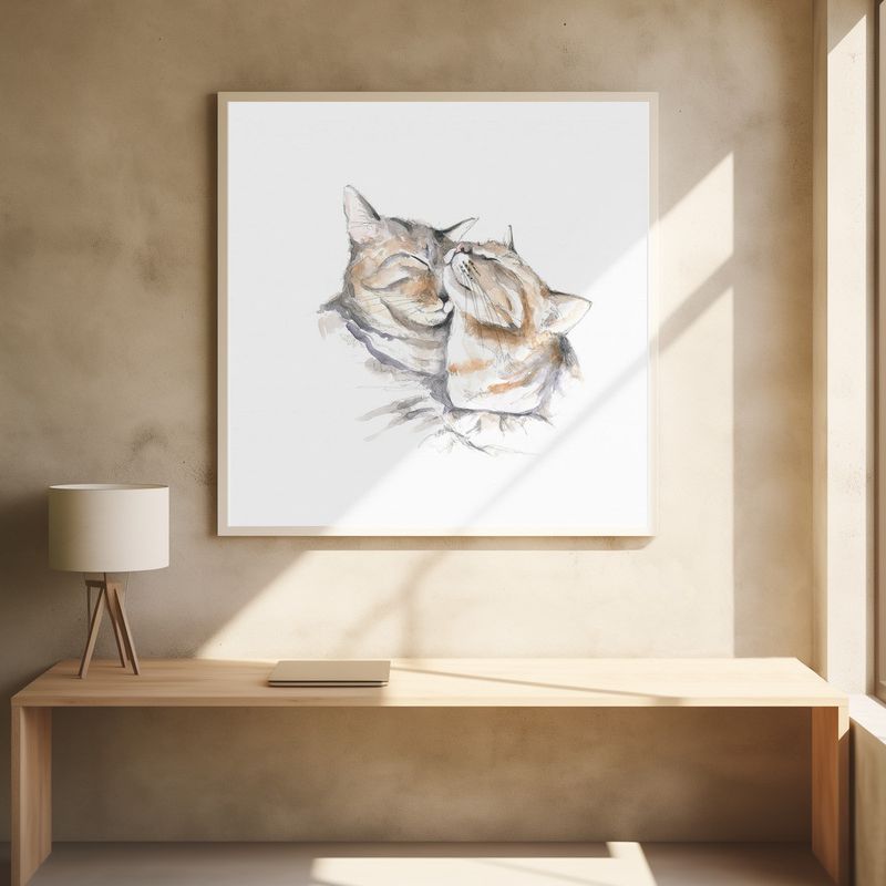 Sweetly Sleeping Cats