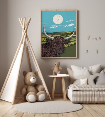 Cow On the Summer Farm