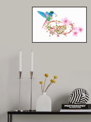 Hummingbird and Blossom Nest