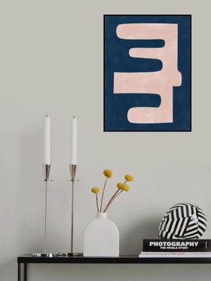 Pale Pink Organic Shape