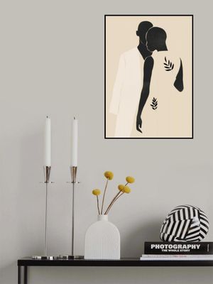 Minimal Abstract Art Couple