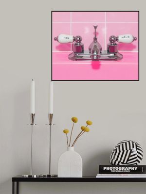 Retro Pink Sink Faucet