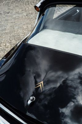 Vintage Sleek Black Car