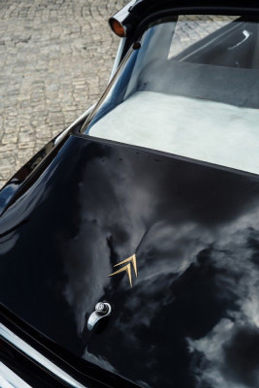 Vintage Sleek Black Car