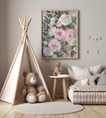 Zoye painterly bouquet