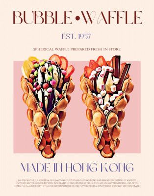 Bubble Waffle Delight