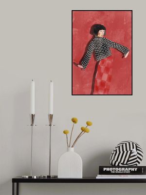 Dancing Woman Red Style
