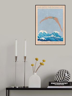 Into the Ocean I Go (grey)