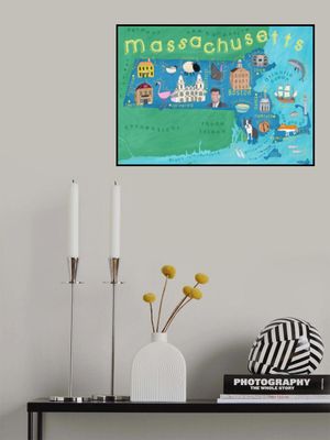 Massachusetts, USA Map
