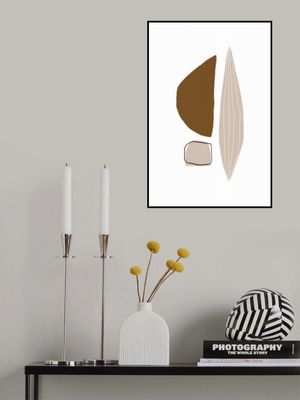 Geometric Shapes in Earthy Tones