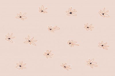 Minimalist Daisy Patterns