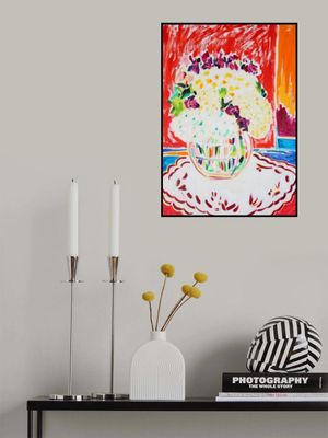 Bouquet With Daisies, Tamara Jare, oil on canvas