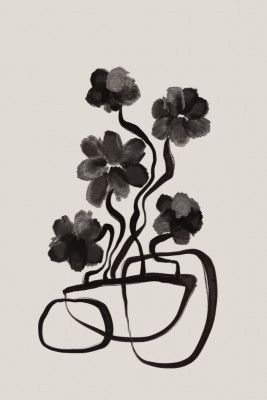 Monochrome Blooms