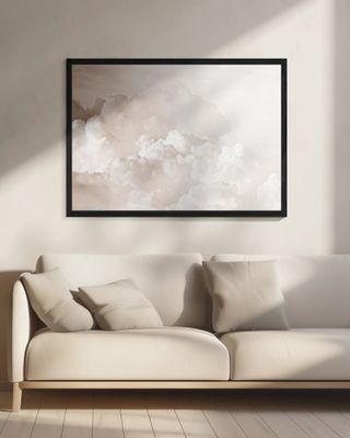 Cotton Candy Clouds Beige