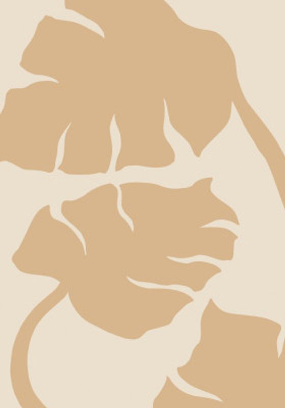 Monstera Soft orange