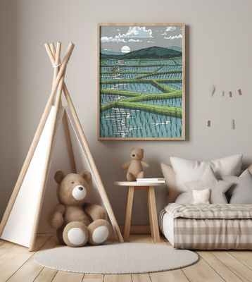 Rice Field landscape