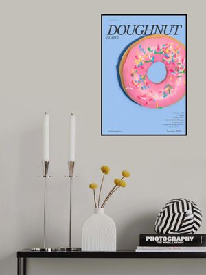 Pink Glaze Doughnut