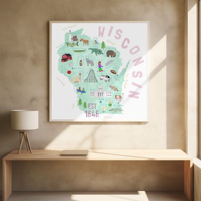 Dal 334a Wisconsin 40x40