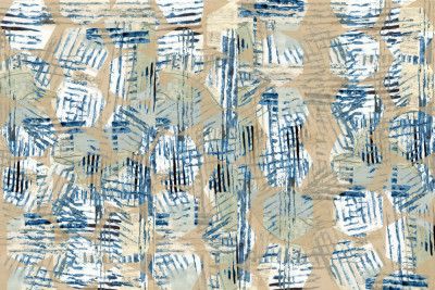 Cornish Blue Hexagons 1