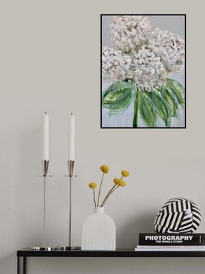 White Hydrangea Bloom