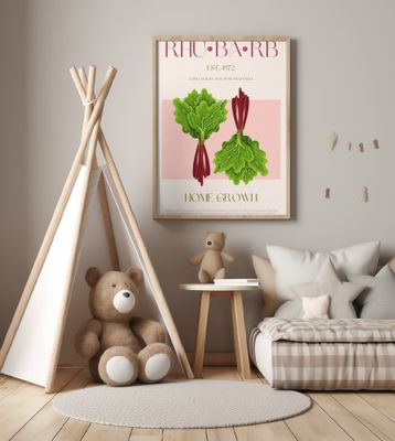 Rhubarb Print