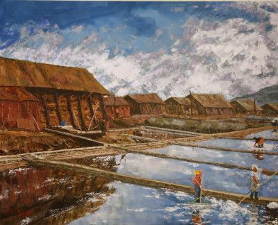 Gomso Salt Farm in Korea