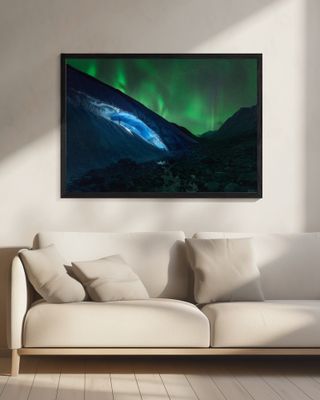 Athabasca Ice Burning