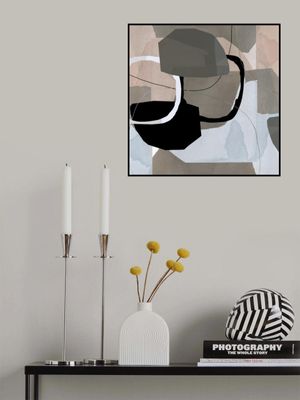 Neutral Shapes Abstract No 4