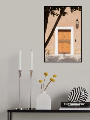 Arabian Door In The Middle East