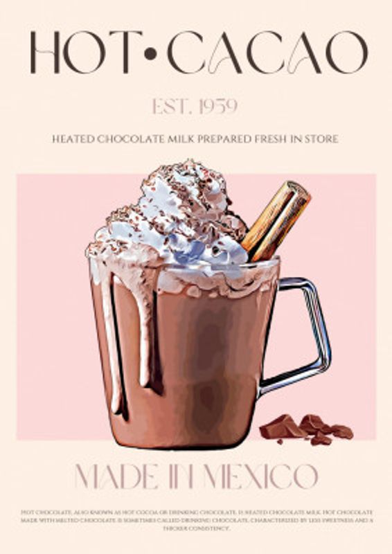 A Mug of Creamy Hot Cacao